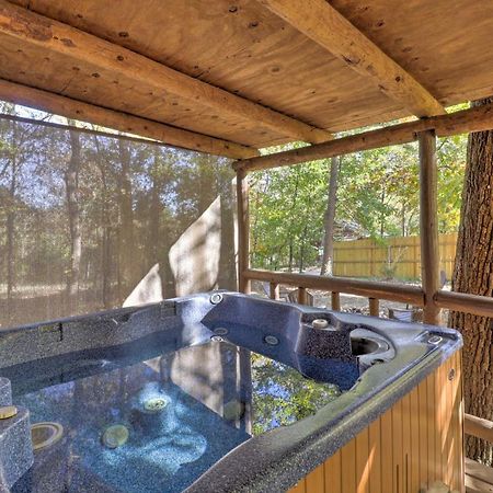 Broken Bow Cabin With Hot Tub And Bbq - 4 Mi To Lake! Stephens Gap Kültér fotó